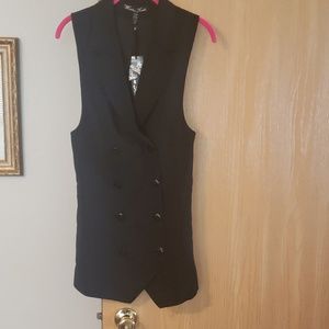 Tuxedo Vest Long